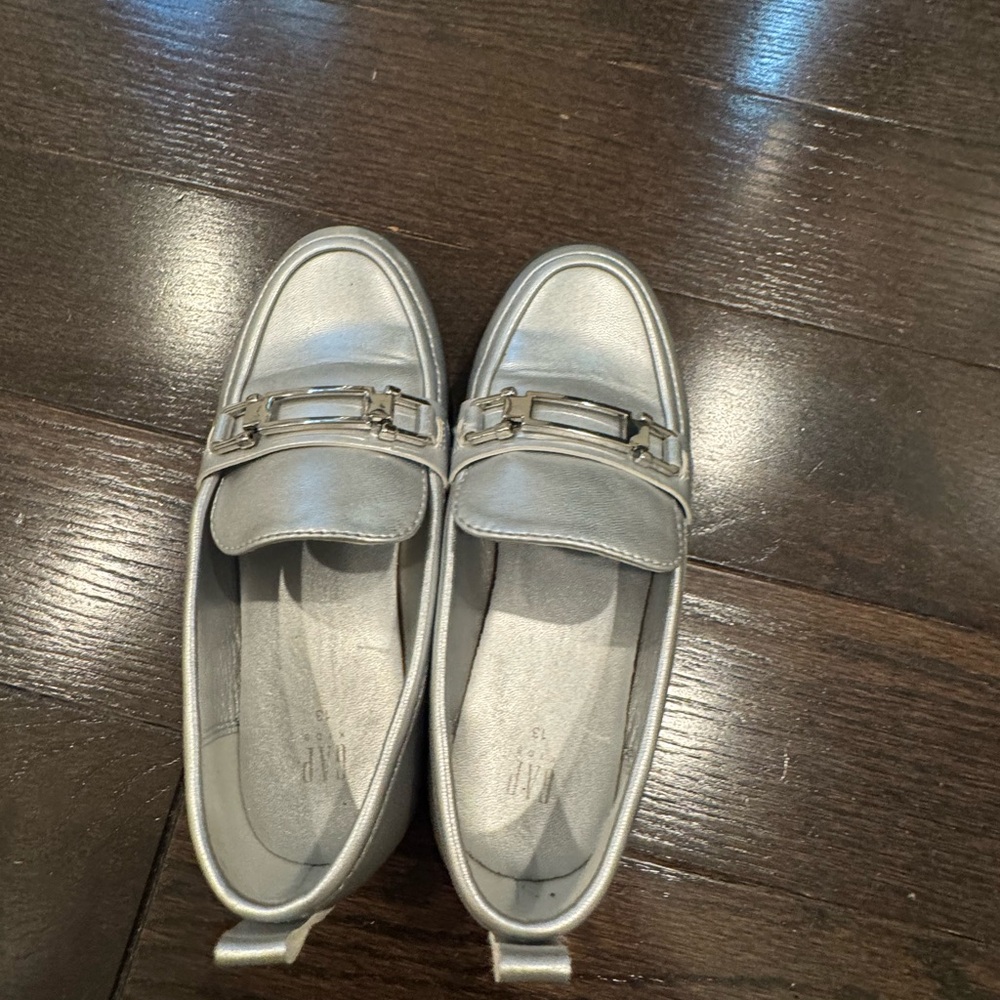 GAP Silver Kids Dress Shoes
